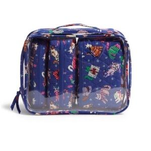 Vera Bradley Catnip Christmas Cosmetic Bag set